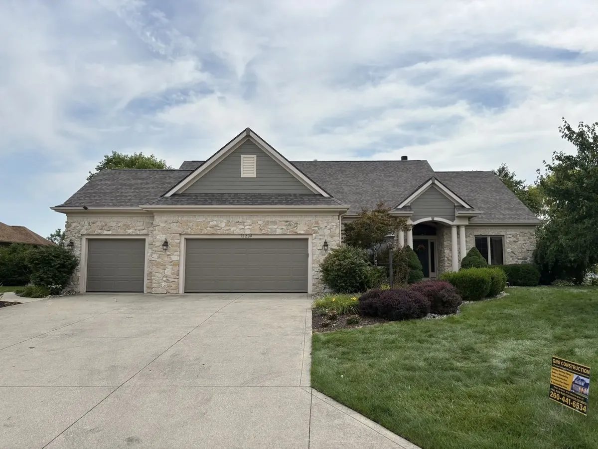GNG Roofing and Construction completed stone home project in Fort Wayne, Indiana