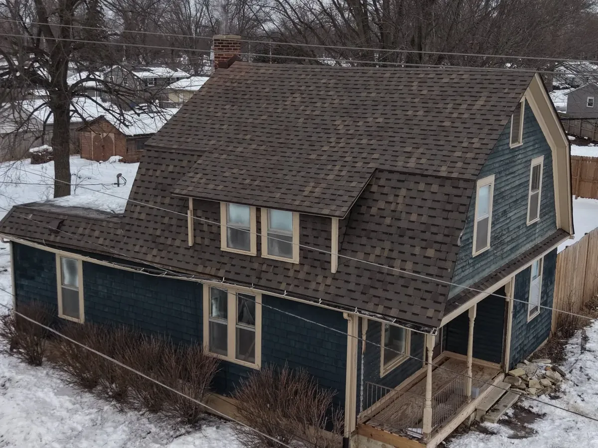 Historic home re-roof in Grabill, Indiana